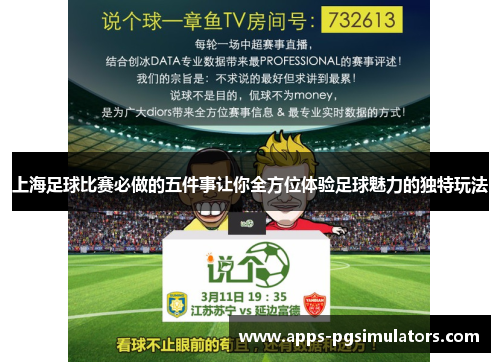 上海足球比赛必做的五件事让你全方位体验足球魅力的独特玩法