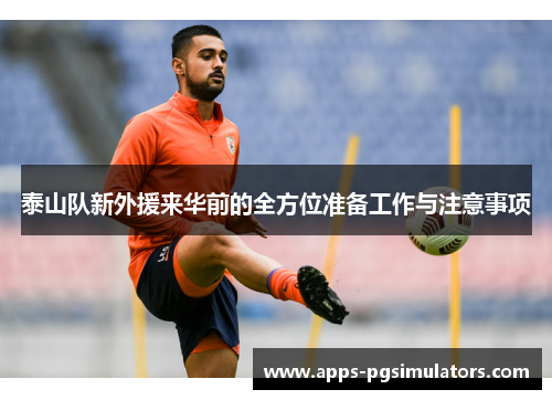 泰山队新外援来华前的全方位准备工作与注意事项