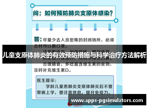 儿童支原体肺炎的有效预防措施与科学治疗方法解析